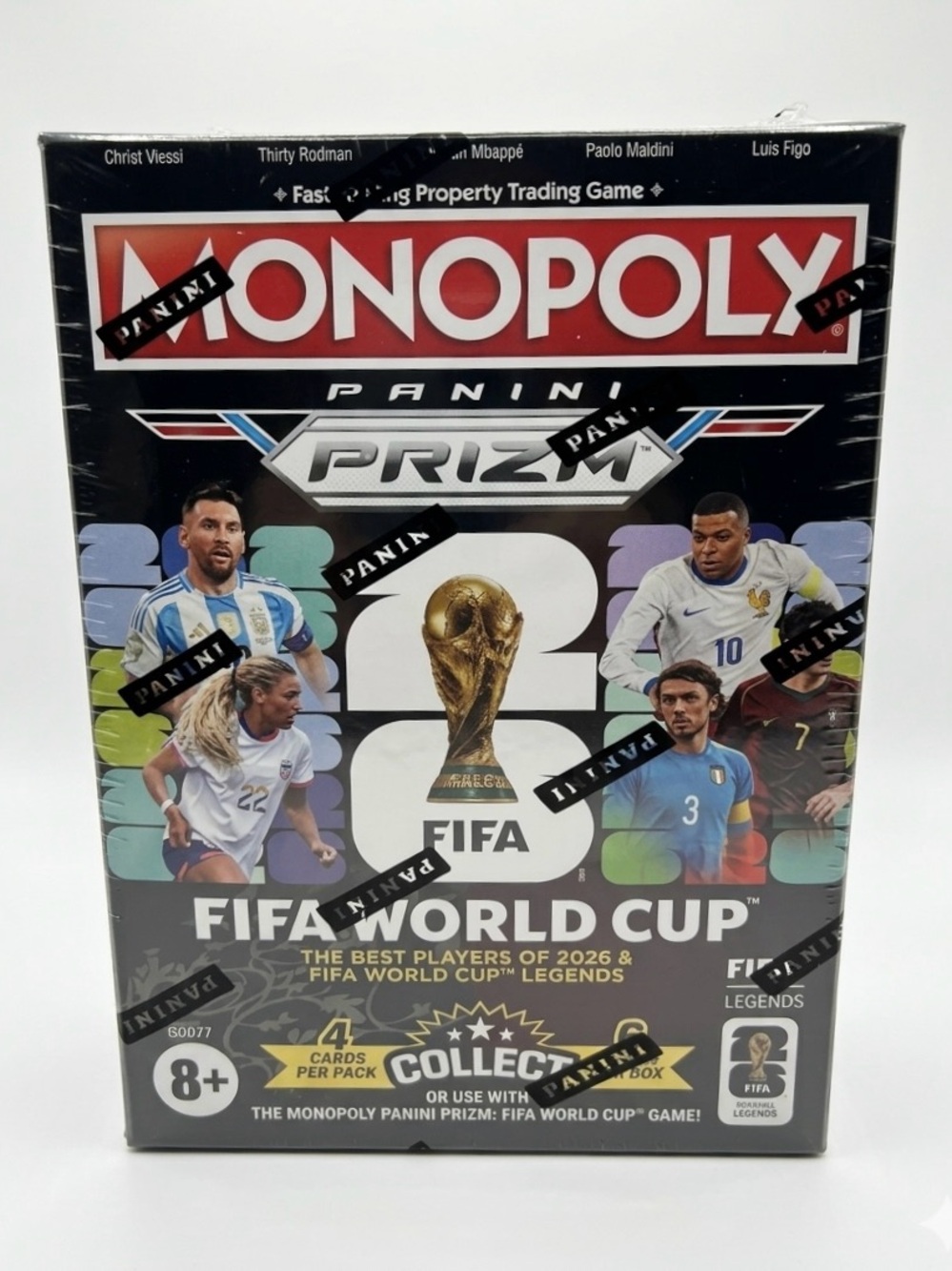 Panini Monopoly FIFA World Cup Box - Black Red Gold